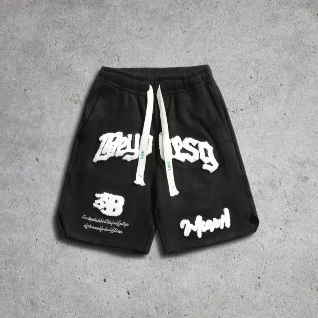 Black Streetwear Shorts